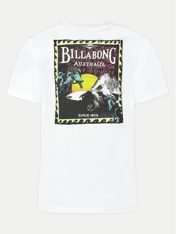 Billabong Billabong T-Shirt Dreamy Place EBYZT00170 Bílá Regular Fit