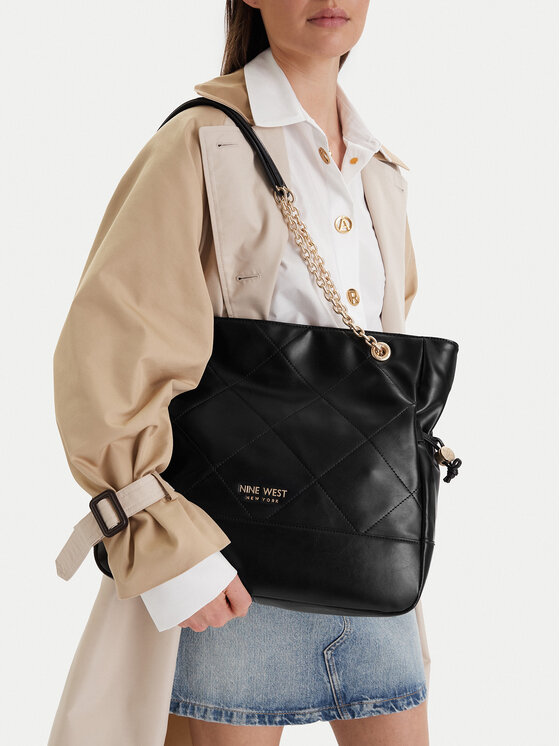Nine West Geantă EO-Bellis-LX10277 Negru