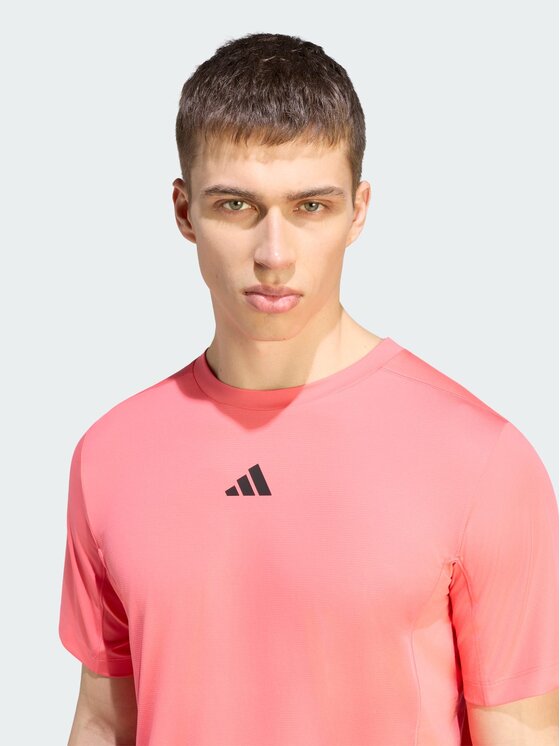 adidas adidas Koszulka techniczna 159353 Różowy Regular Fit
