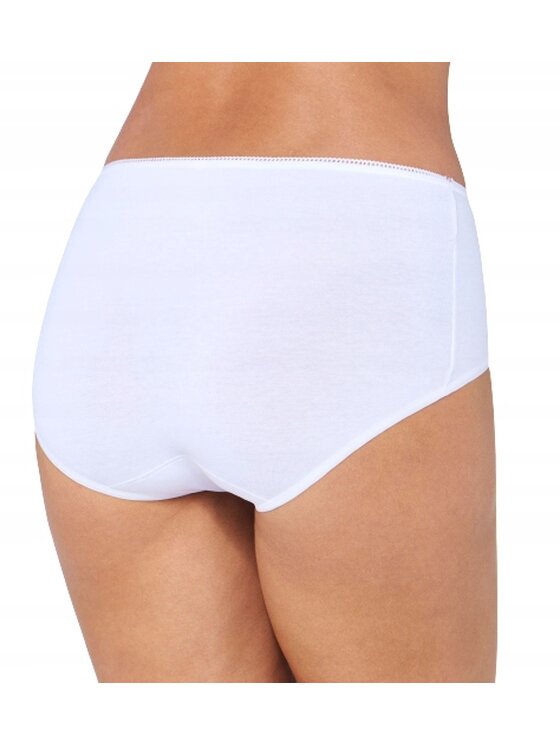 Sloggi Sloggi Figi klasyczne Sloggi 24/7 Cotton Midi C3P Biały