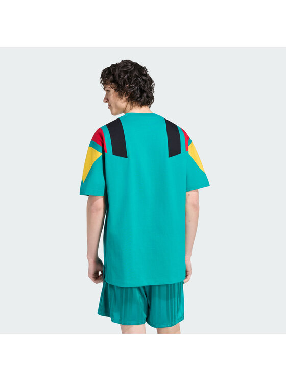 adidas adidas Koszulka techniczna 169118 Zielony Loose Fit