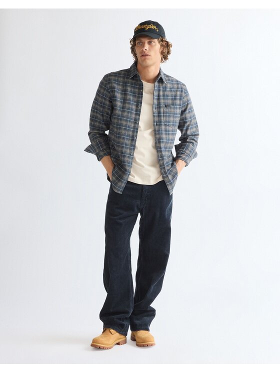 Wrangler Wrangler Koszula 1 PKT SHIRT Kolorowy Regular Fit