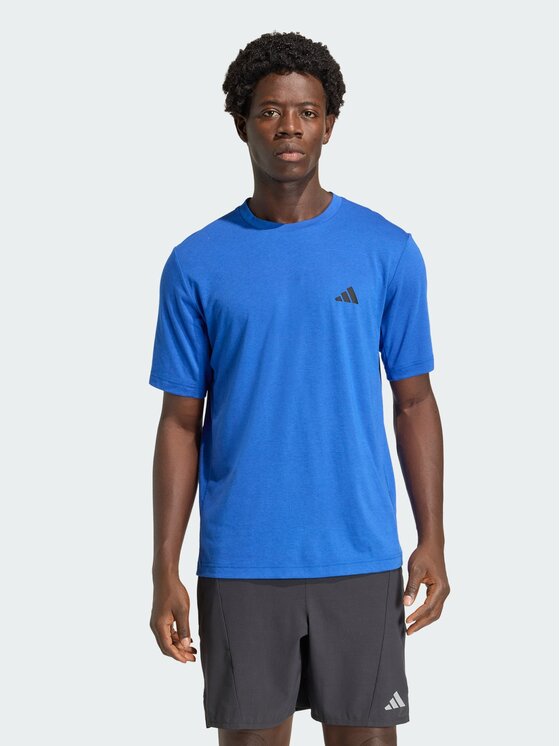 adidas adidas Koszulka techniczna 158826 Niebieski jasny Regular Fit