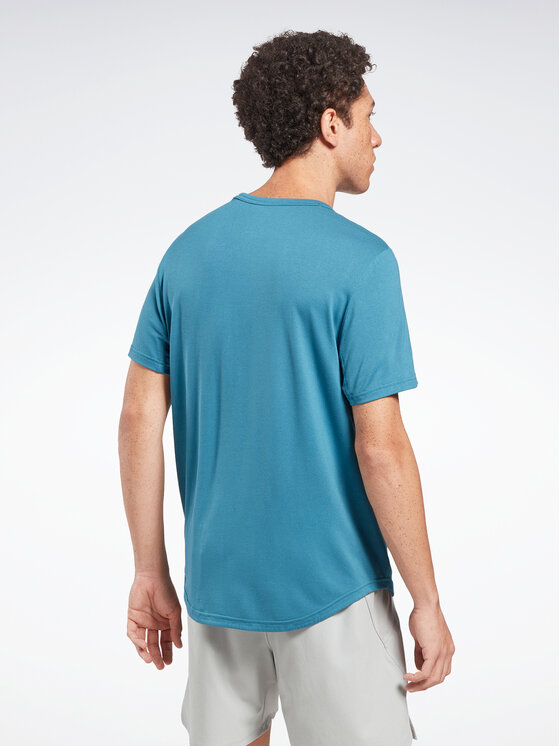 Reebok Reebok T-Shirt ACTIVCHILL+DREAMBLEND T-Shirt HR6167 Niebieski Regular Fit