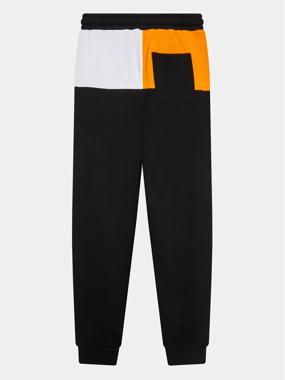 Guess Guess Pantaloni trening L3YQ34 KA6R3 Negru Relaxed Fit
