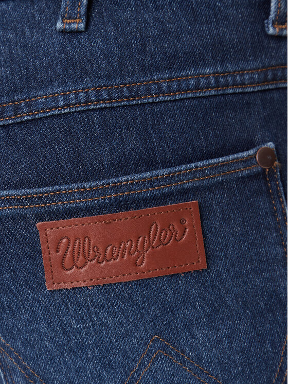 Wrangler Wrangler Jeansy River 112370922 Granatowy Slim Fit