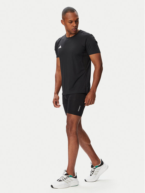adidas adidas Спортни шорти Techfit Hybrid KG1822 Черен Slim Fit