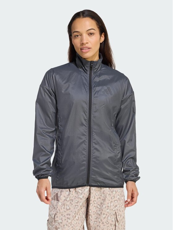 adidas adidas Wiatrówka 162945 Czarny Regular Fit
