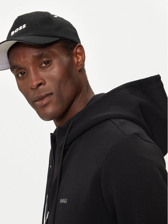 BOSS Boss Mikina Saggy 50506161 Čierna Regular Fit