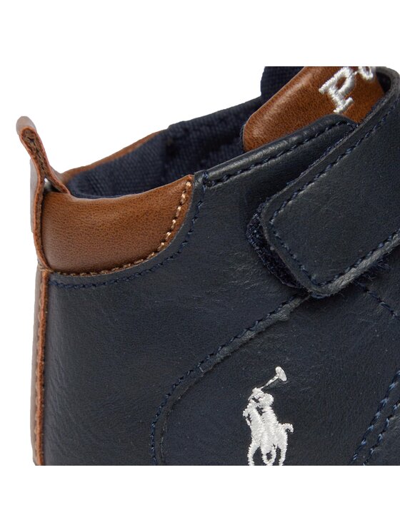 Polo Ralph Lauren Polo Ralph Lauren Gležnjarji Burnished RL100749 Mornarsko modra