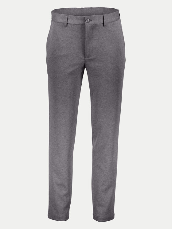 Lindbergh Lindbergh Chinosy 30-006052 Szary Slim Fit