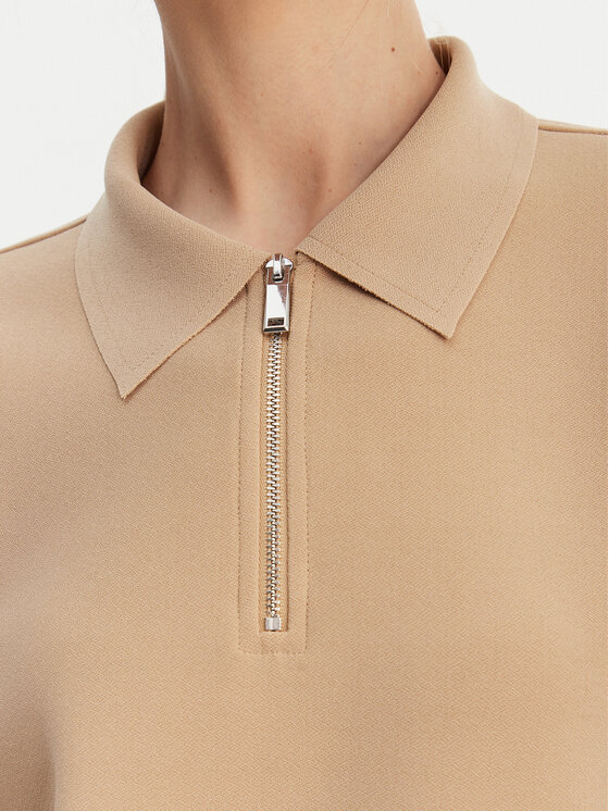 Calvin Klein Calvin Klein Polo särk LV044E241G Beež Relaxed Fit