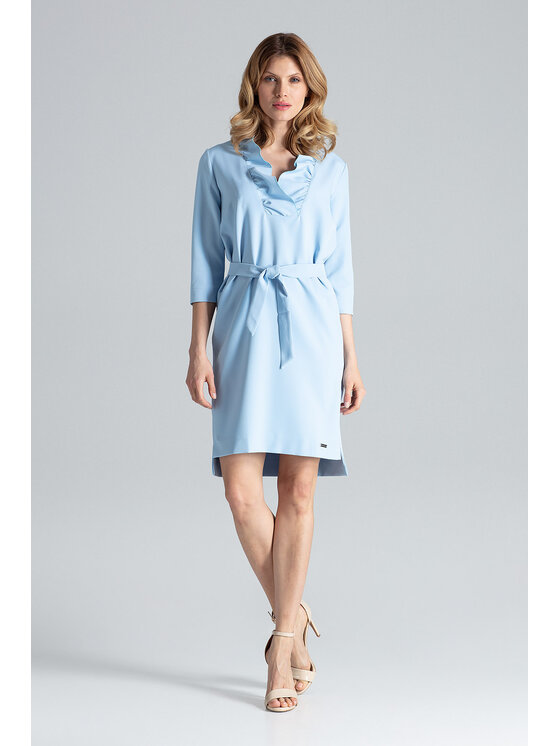 FIGL FIGLFIGL Vestito M644 Blu Regular Fit
