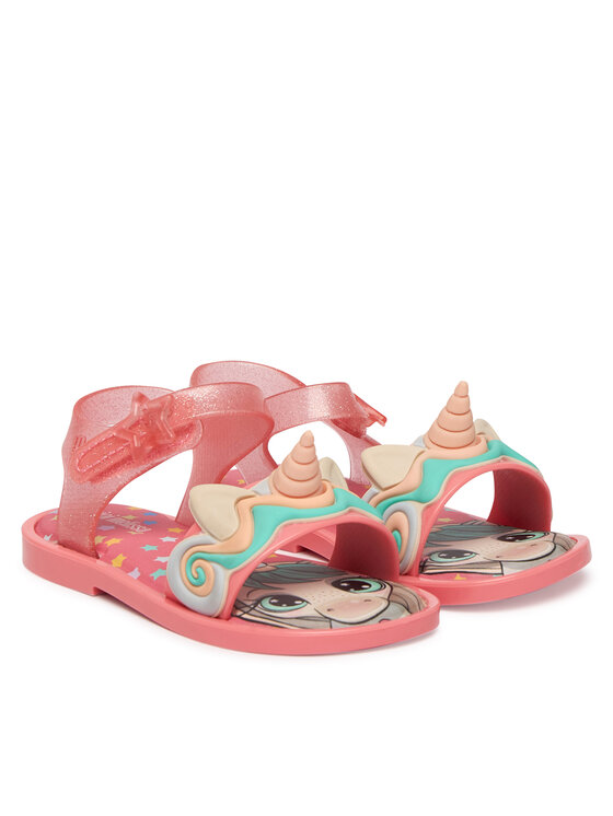 Melissa Melissa Sandały Mini Melissa Mar Sandal Uni Bb 37827 Różowy