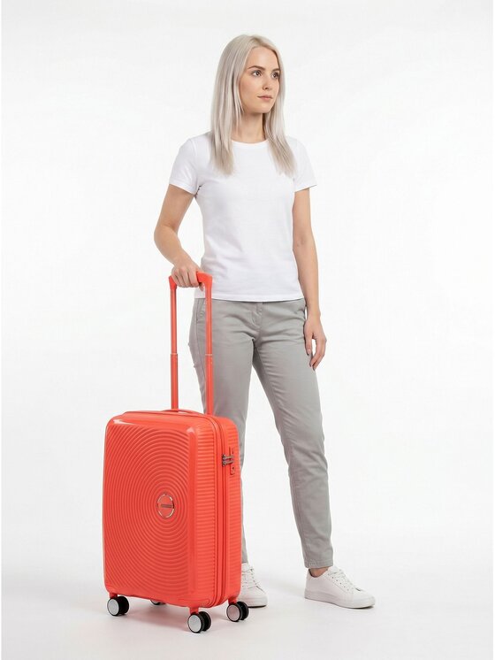 American Tourister American Tourister Walizka kabinowa 168624 Pomarańczowy