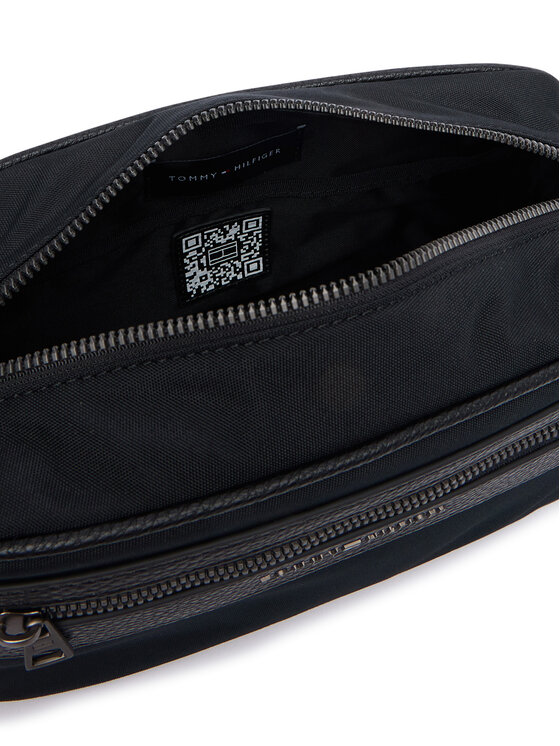 Tommy Hilfiger Tommy Hilfiger Pochette per cosmetici Th Repreve Washbag AM0AM14514 Nero