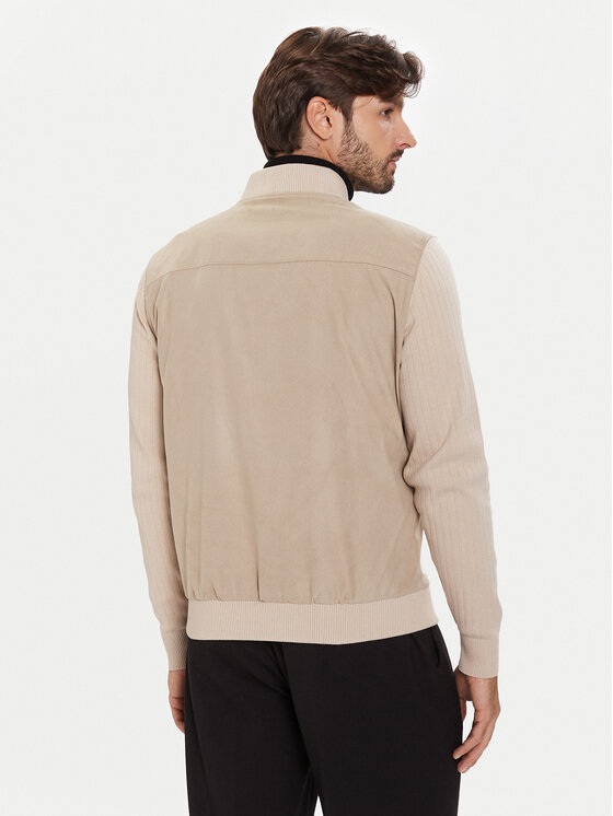 Bugatti Bugatti Bomber 7600-75527C Beige Regular Fit