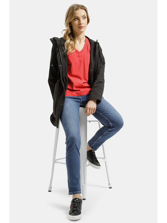 Cross Jeans Cross Jeans T-Shirt 56260-007 Czerwony