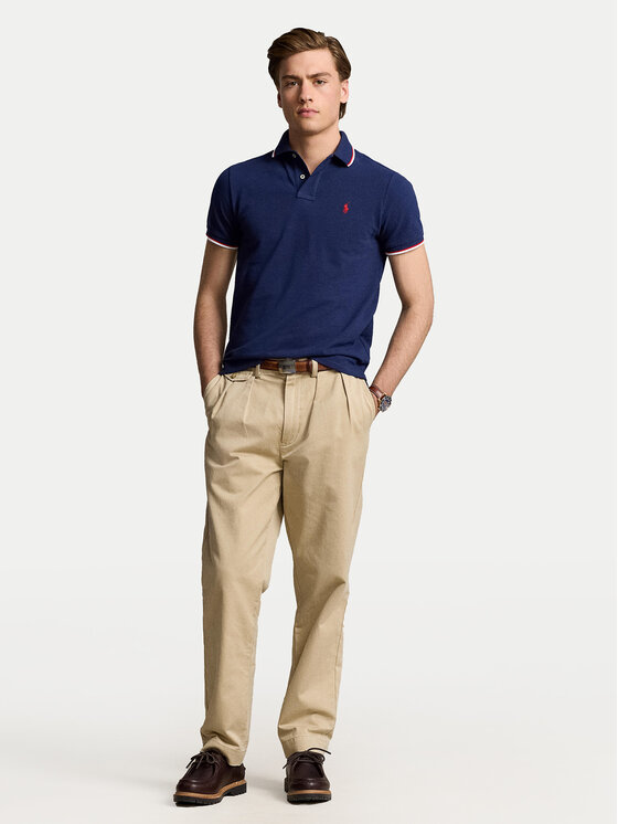 Polo Ralph Lauren Polo Ralph Lauren Polo Classics 710842621003 Granatowy Slim Fit