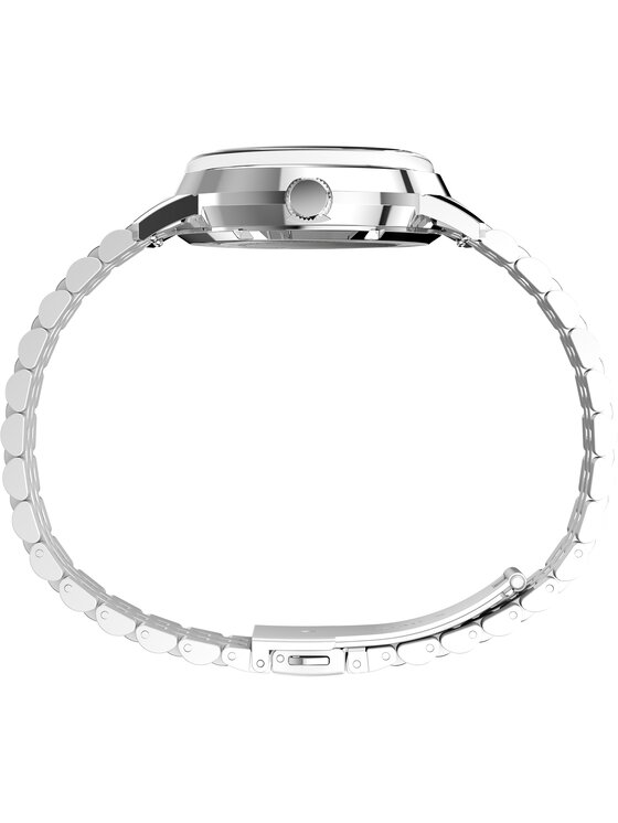 Timex Timex Zegarek TW2W59200 Srebrny