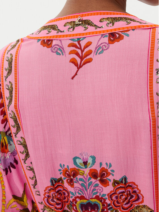 LOLA CASADEMUNT LOLA CASADEMUNT Kimono LS2516048 Rozā Relaxed Fit