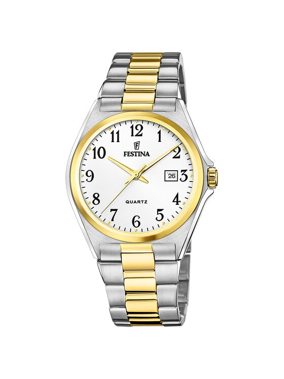 Festina Festina Zegarek F20554-1 Srebrny