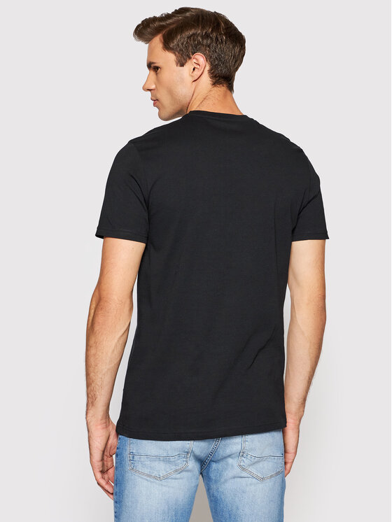United Colors Of Benetton United Colors Of Benetton T-Shirt 3U53J1F15 Czarny Regular Fit