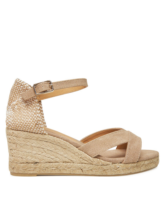 Castañer Espadrilky Bruna/9/002 025678 Béžová