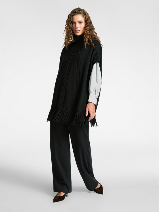 Elena Mirò Elena Mirò Maglione S741E003464N033 Nero Regular Fit