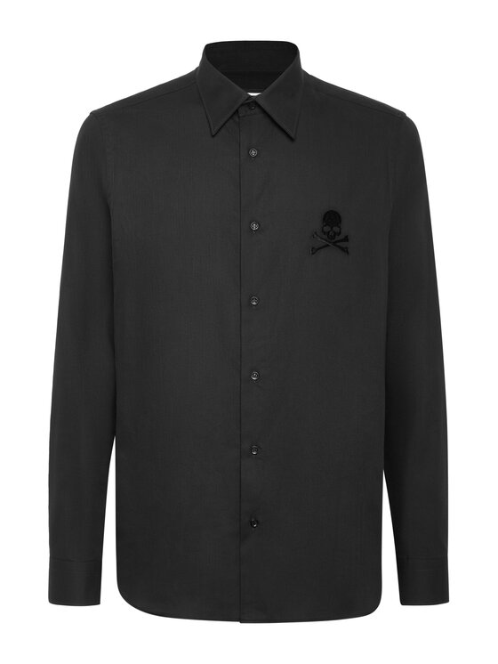 PHILIPP PLEIN PHILIPP PLEIN Košeľa 25537 Čierna Regular Fit