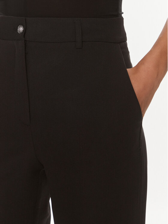 Guess Guess Παντελόνι υφασμάτινο W4RB30 WFWX2 Μαύρο Slim Fit