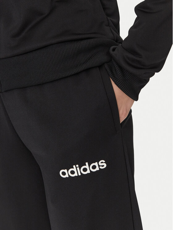 adidas adidas Trenerka Essentials Linear JD2695 Crna Slim Fit
