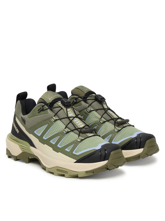 Salomon Salomon Pārgājienu apavi X Ultra 360 Edge Gore-Tex L49098300 Zaļš