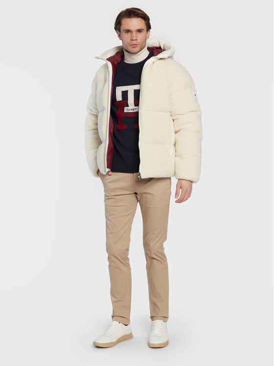 Tommy Hilfiger Tommy Hilfiger Chino hlače Core Bleecker MW0MW28883 Bež Slim Fit