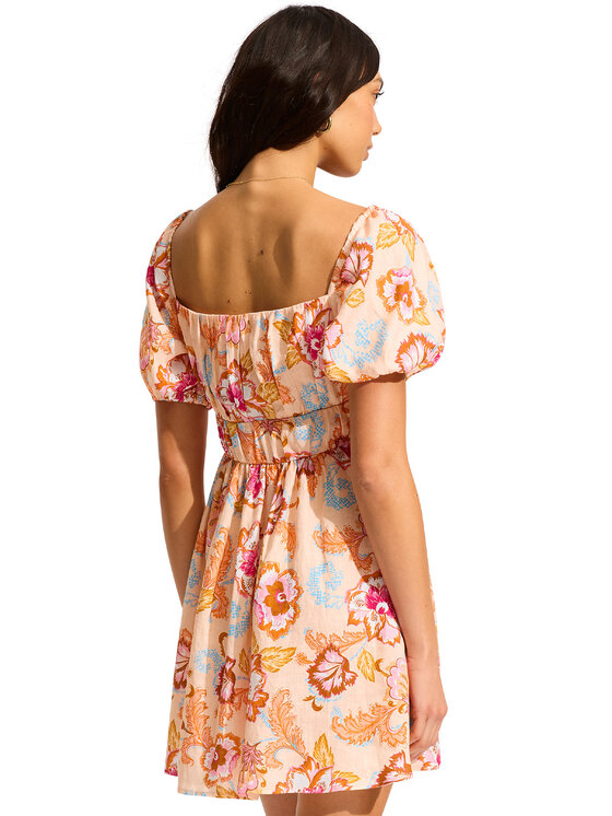 Seafolly Seafolly Sukienka plażowa 55259-DR Pomarańczowy