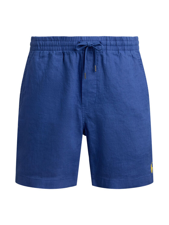 Polo Ralph Lauren Polo Ralph Lauren Kratke hlače iz tkanine 710P08205502 Modra Regular Fit