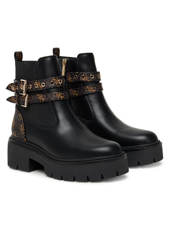 Guess Guess Čizme FLTSDR FAL10 Crna