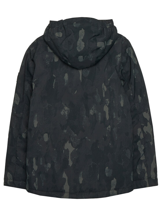 Quiksilver Quiksilver Snieglenčių striukė Mission EQBTJ03199 Pilka Regular Fit