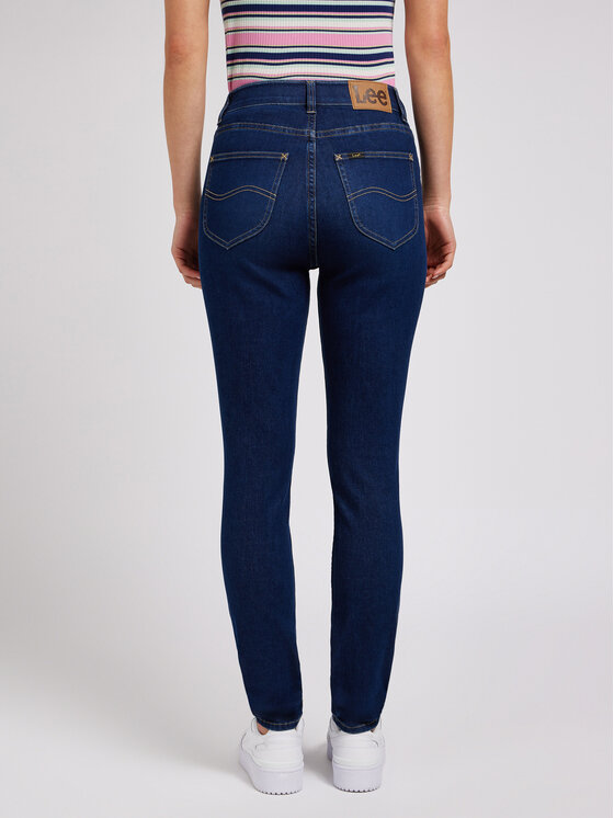 Lee Lee Jeansy ULC SKINNY Niebieski Skinny Fit