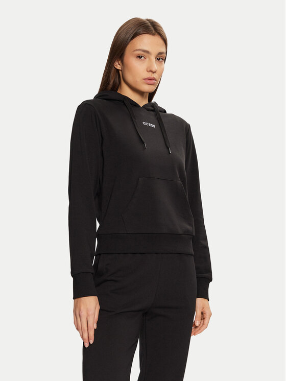 Guess Mikina O5RQ02 KCO31 Čierna Regular Fit