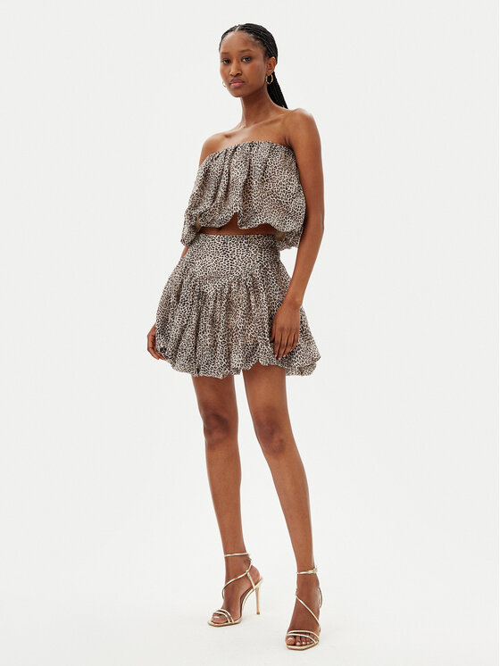BARDOT BARDOT Блузка Lissett Printed 59795TB Коричневий Relaxed Fit