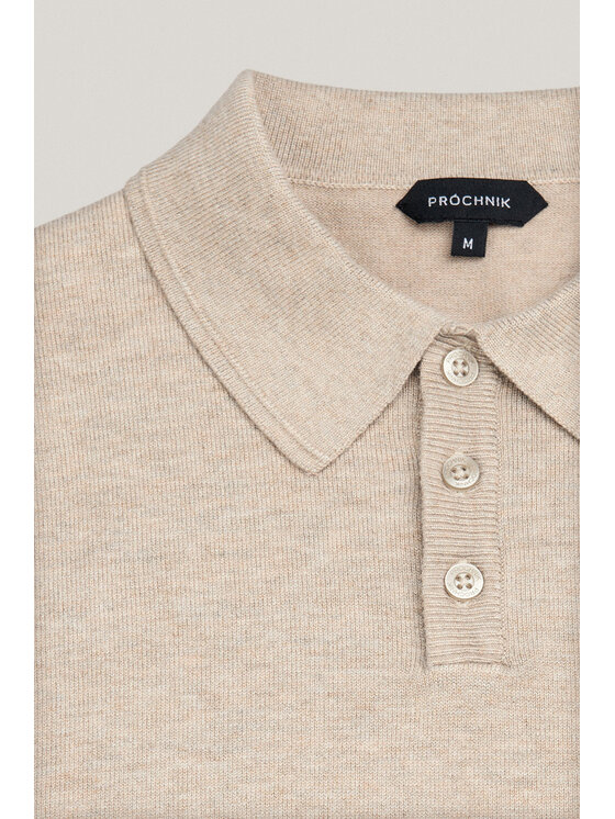Próchnik Próchnik Polo PM7 PO073125000058 Beżowy Regular Fit