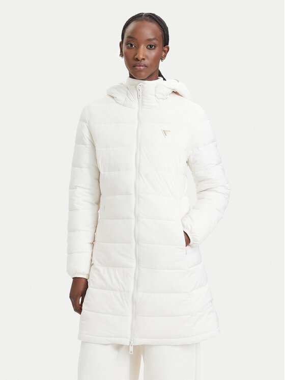 Guess Geacă de iarnă V4YL05 WF3X0 Crem Regular Fit