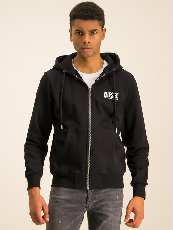Diesel Diesel Суитшърт S-Gir 00SAV1 0BAWT Черен Regular Fit
