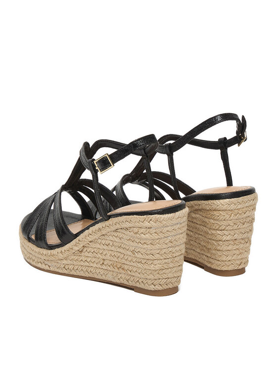JENNY JENNY Espadrile CEO-SXH89783 Črna