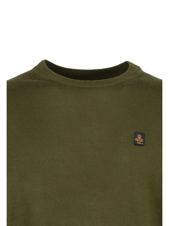 RefrigiWear RefrigiWear Maglione M26908-E04010 Verde Regular Fit