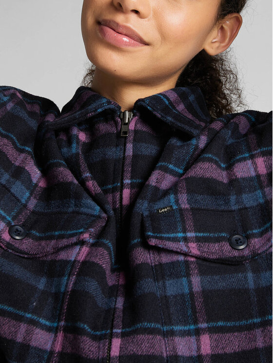 Lee Lee Kurtka damska 90S WORKWEAR OVERSHIRT Kolorowy Regular Fit