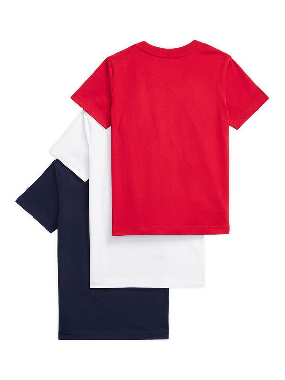 Polo Ralph Lauren Polo Ralph Lauren Σετ 3 T-Shirts 322884456001 Έγχρωμο Regular Fit