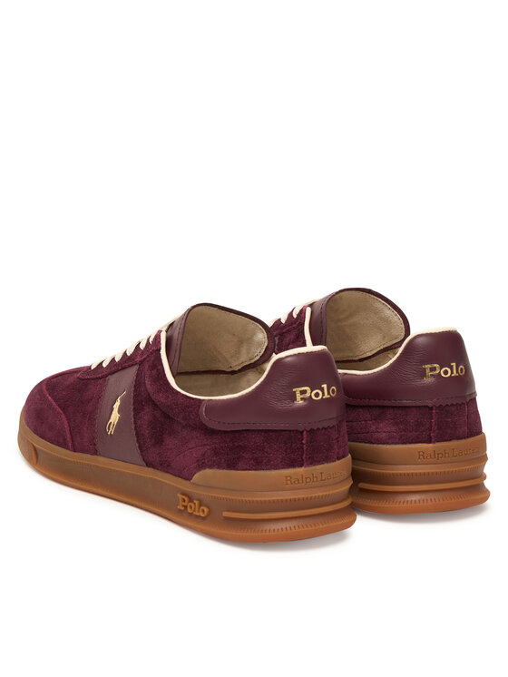 Polo Ralph Lauren Polo Ralph Lauren Sneakersy 809973707003 Bordowy