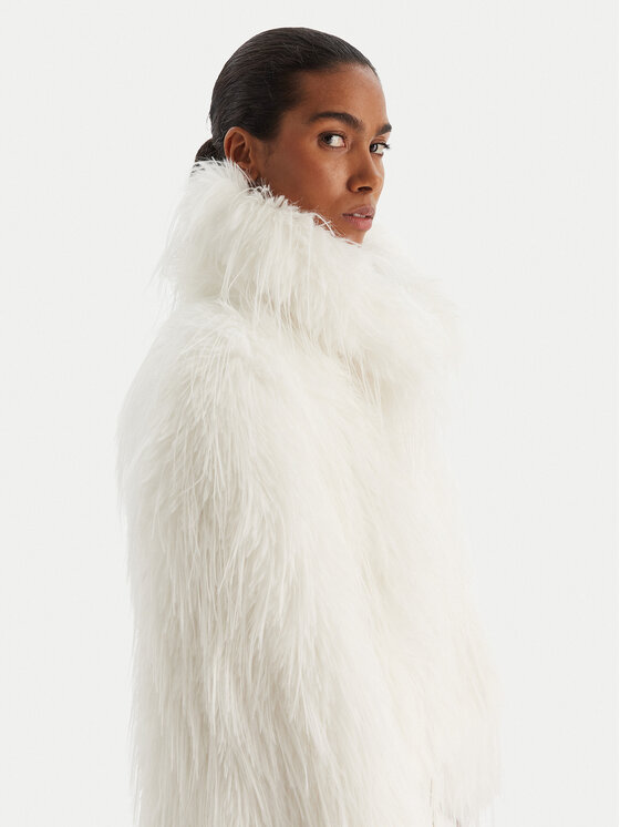 PINKO PINKO Kožešina 106045 A2ZO Z14 Bílá Regular Fit
